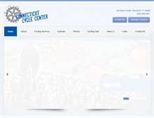 Tablet Screenshot of ctcyclecenter.com